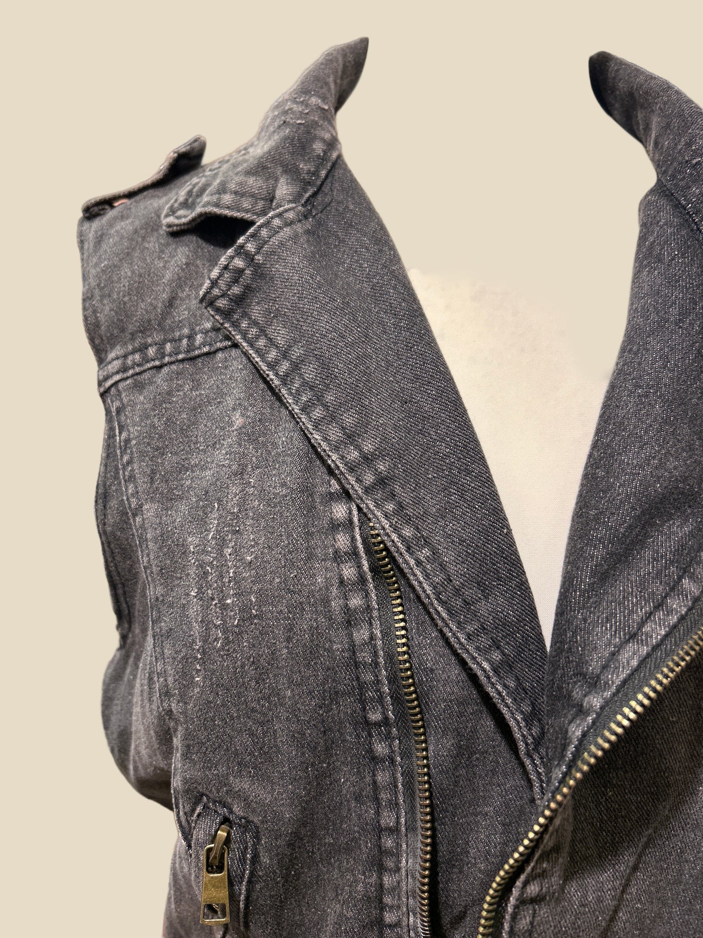 וסט ג׳ינס אפור - Image 5