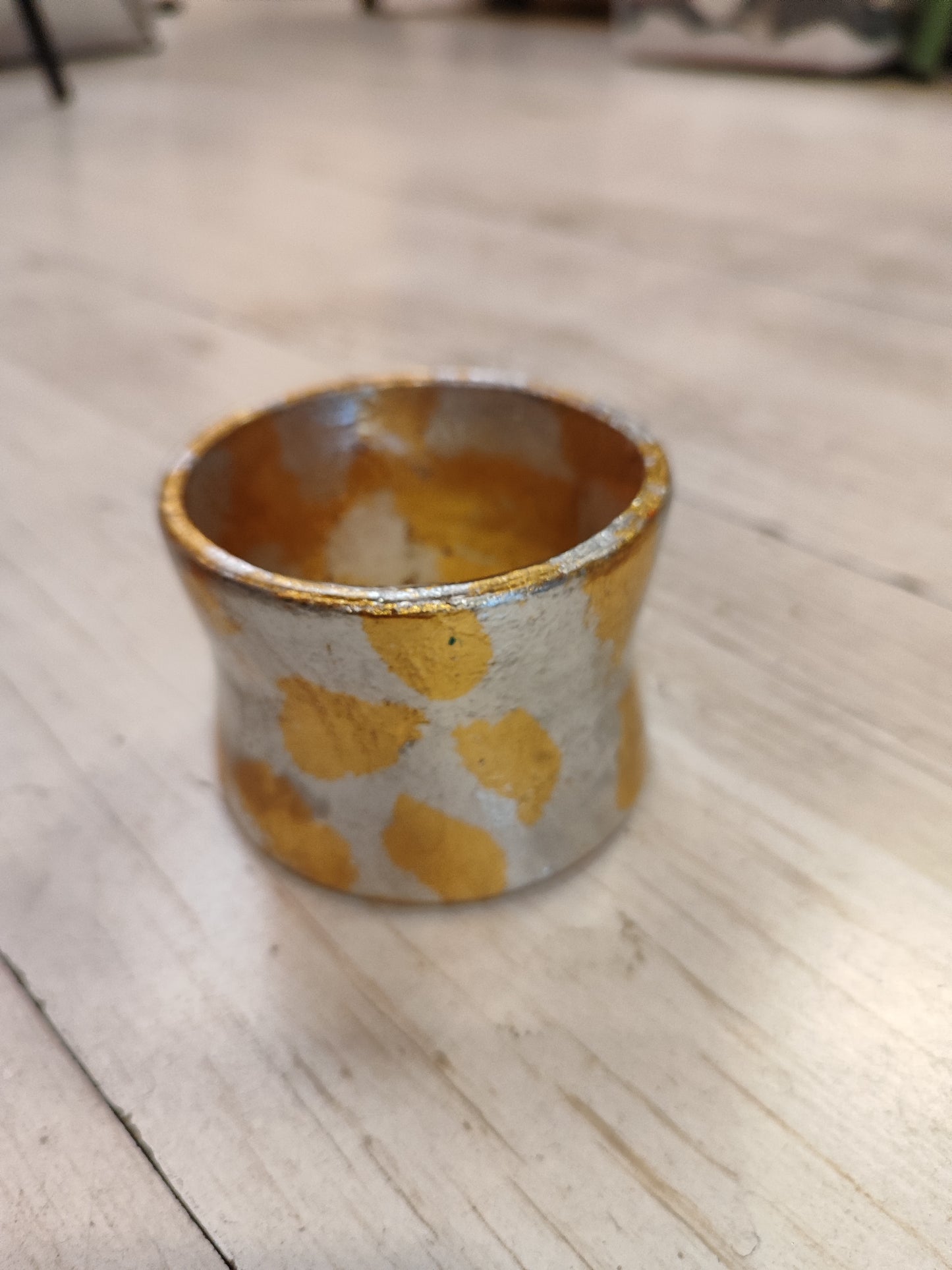 צמיד זהב-כסף מרשים - Size One Size