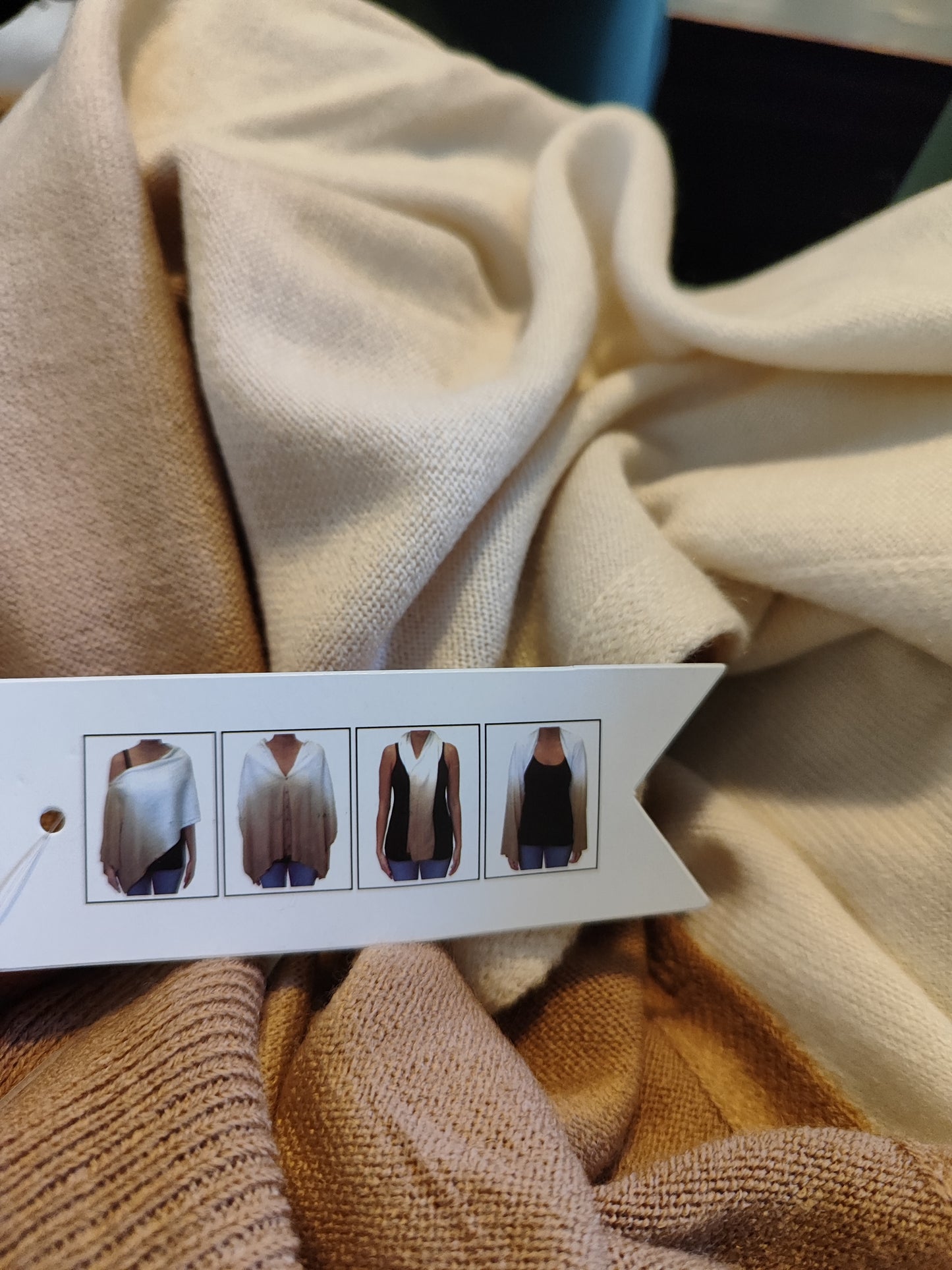 צעיף אומברה עם אופציות ללבישה - Image 5