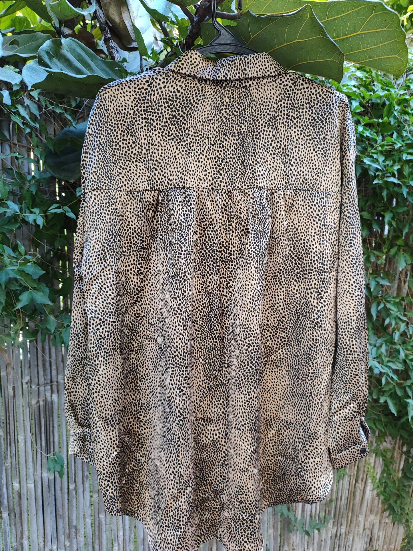 חולצת כפתורים מנומרת דקה ונעימה - Image 4 by Duty moti