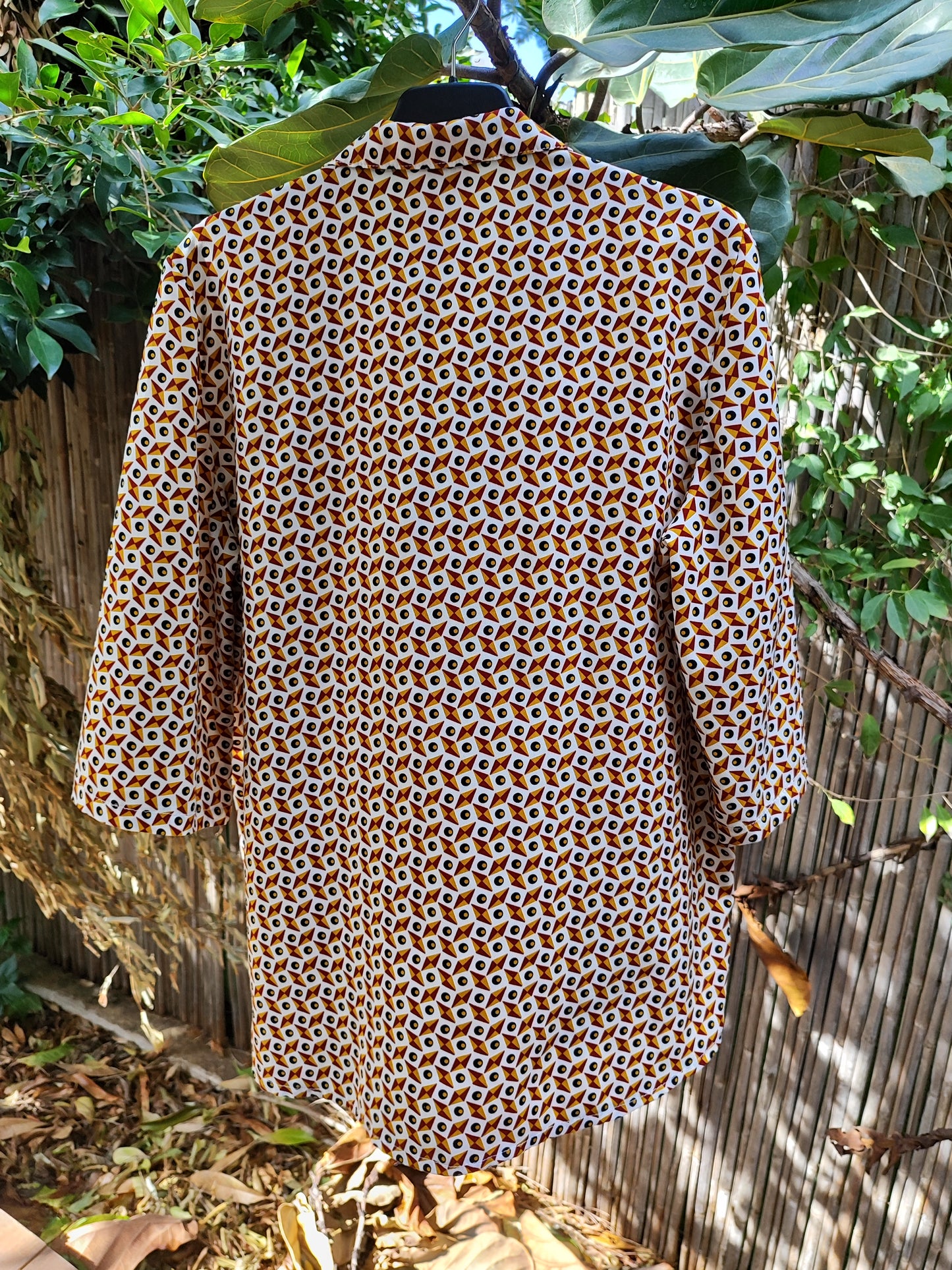 חולצה מכופתרת בעפיפונים ועיגולים צפופיםKaren Mizrahi - Image 4 by Karen Mizrahi