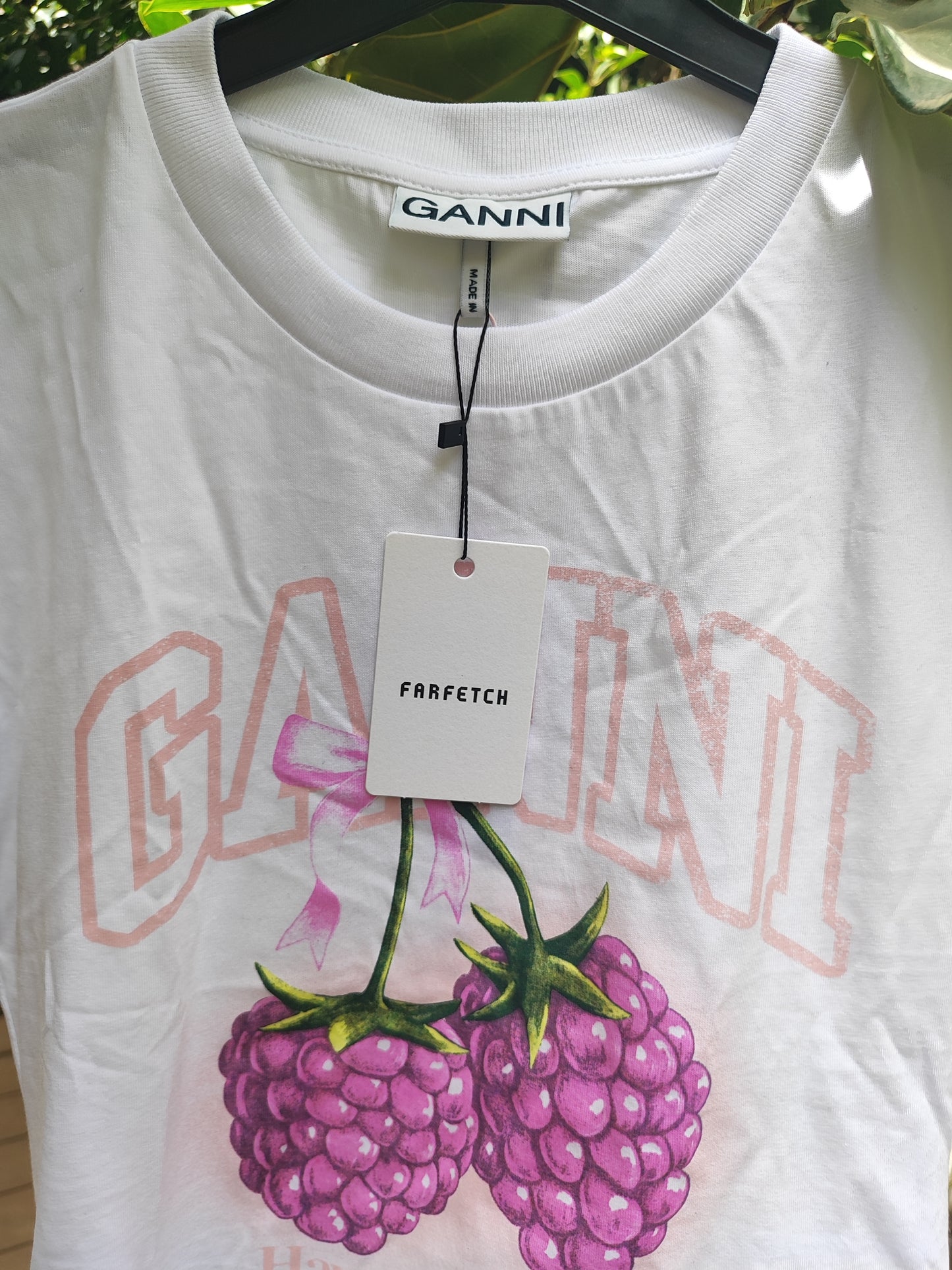 GANNI טי שירט חבנה באשכול ענבים - Image 3 by GANNI