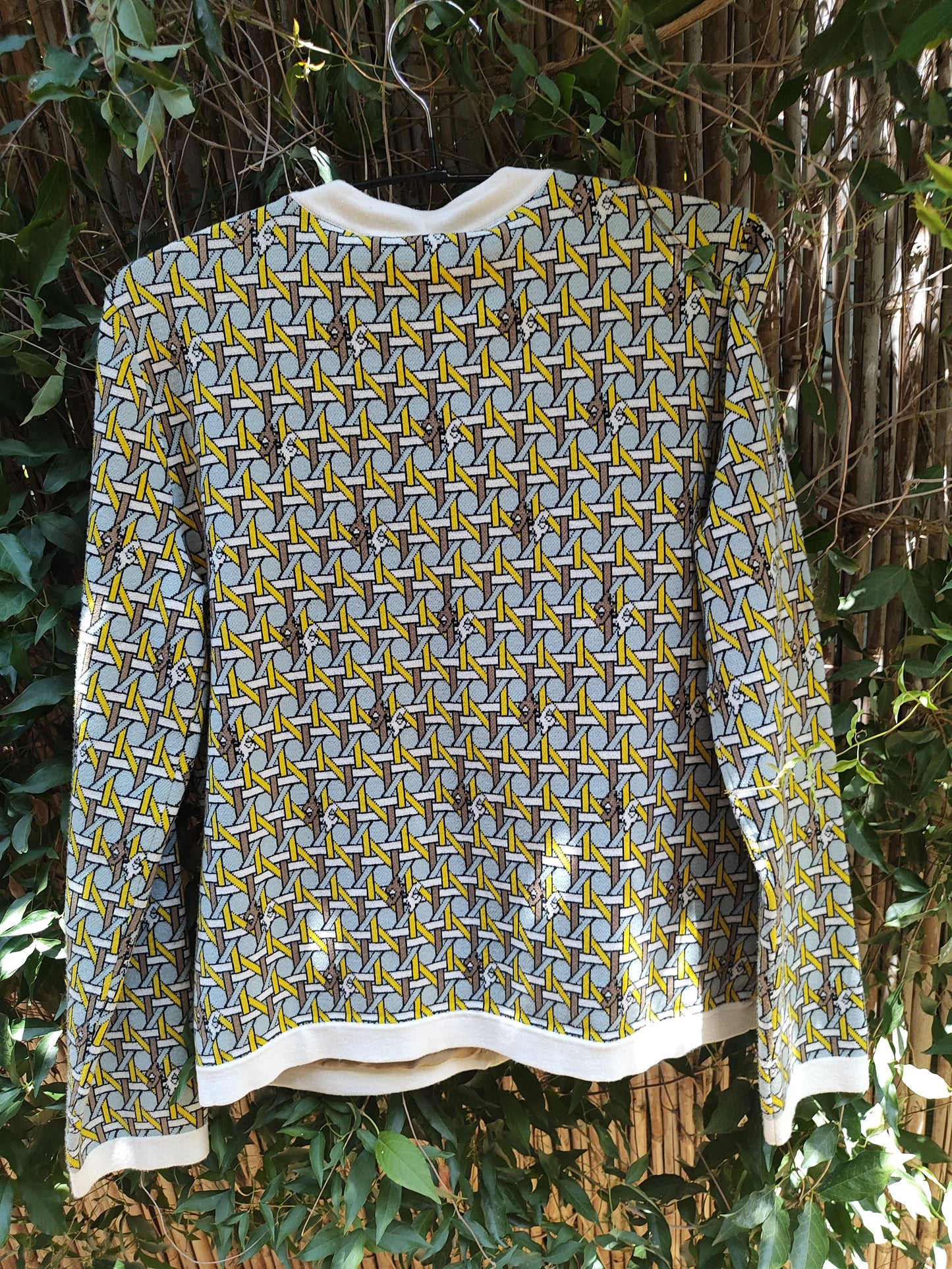 TORY BURCH. עליונית סריג . במראה וינטג'. 4 כיסים קדמיים.