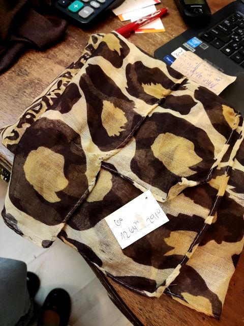 צעיף דק מנומר ושיקי - Image 2