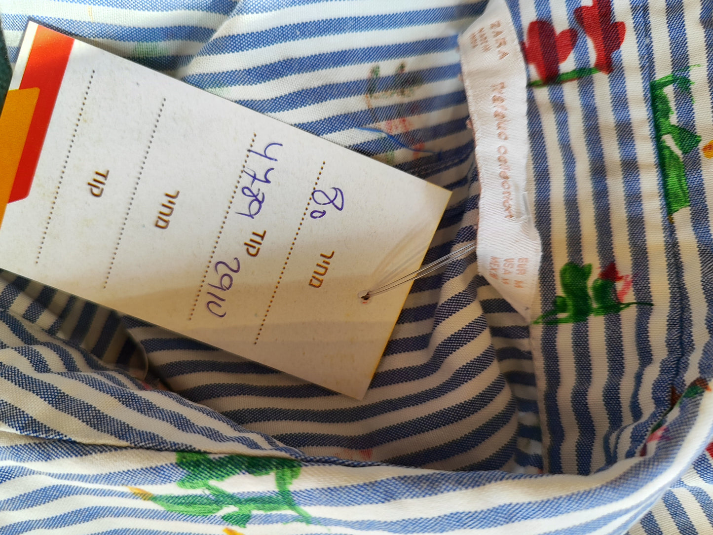 חולצת פסים בצמחי מדבר - Image 3