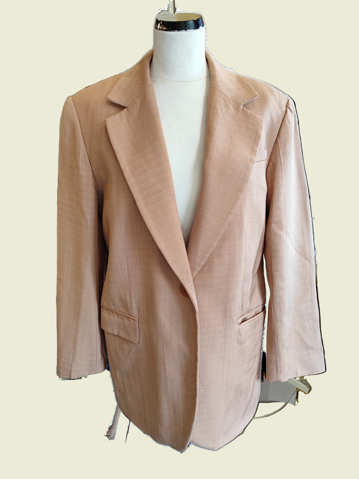 בלייזר אפרסק קלאסי מהמם