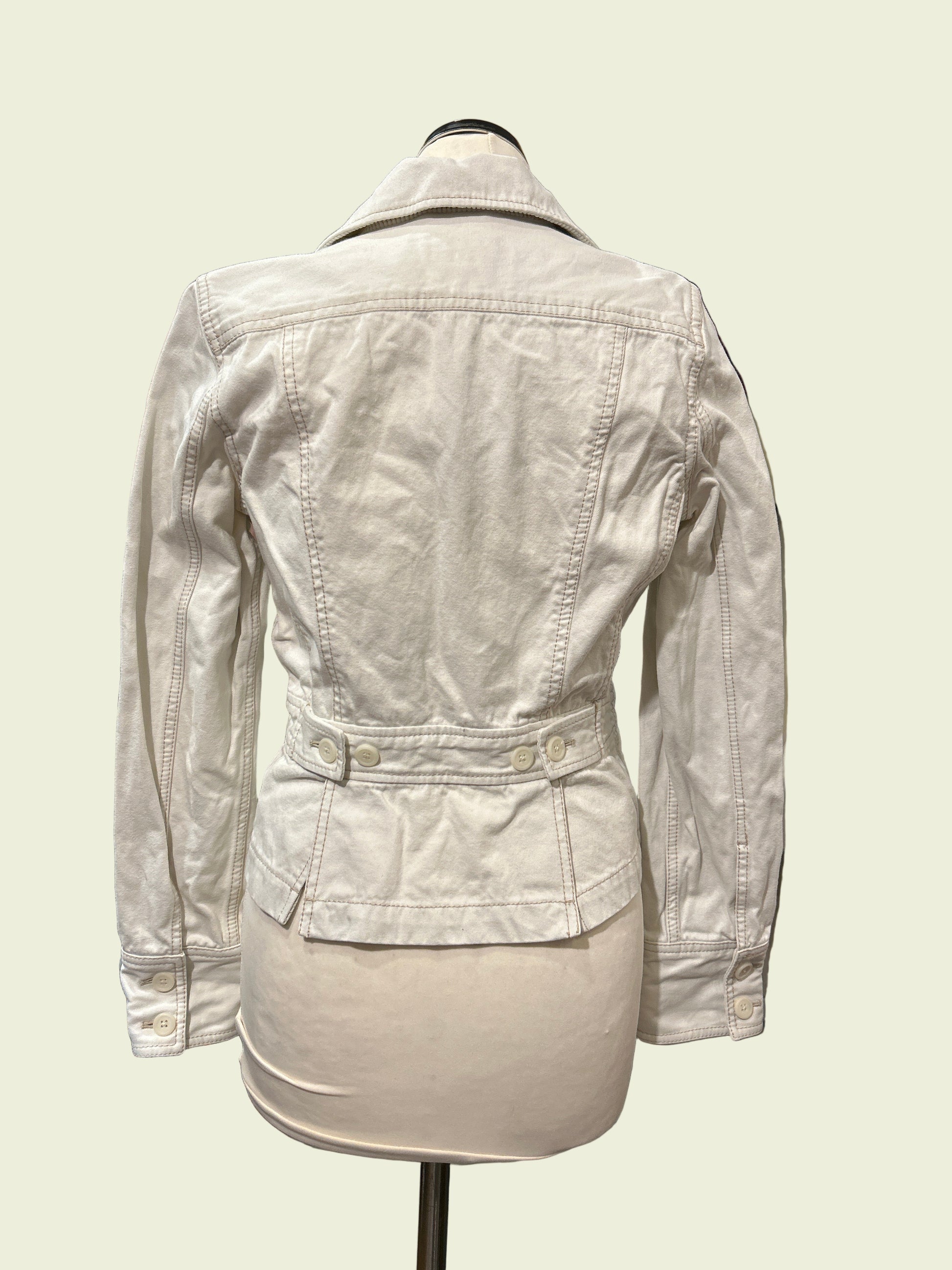 ג׳קט וינטג׳ לבן - Image 4 by Polo Jeans