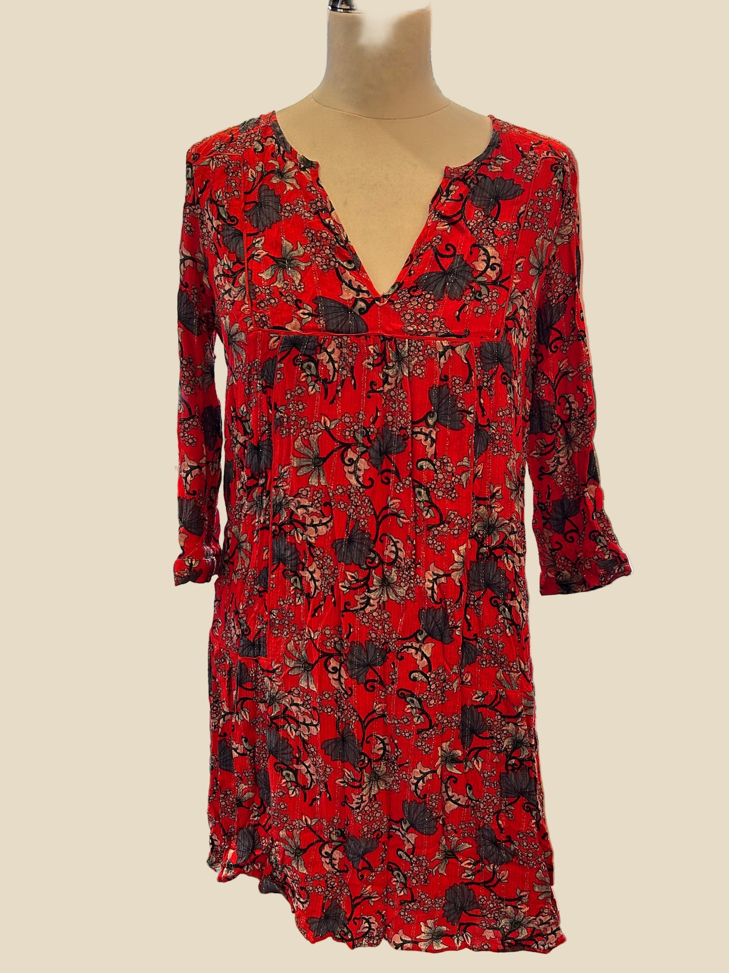 שמלת פרחונית ba&sh by ba&sh - Size 0