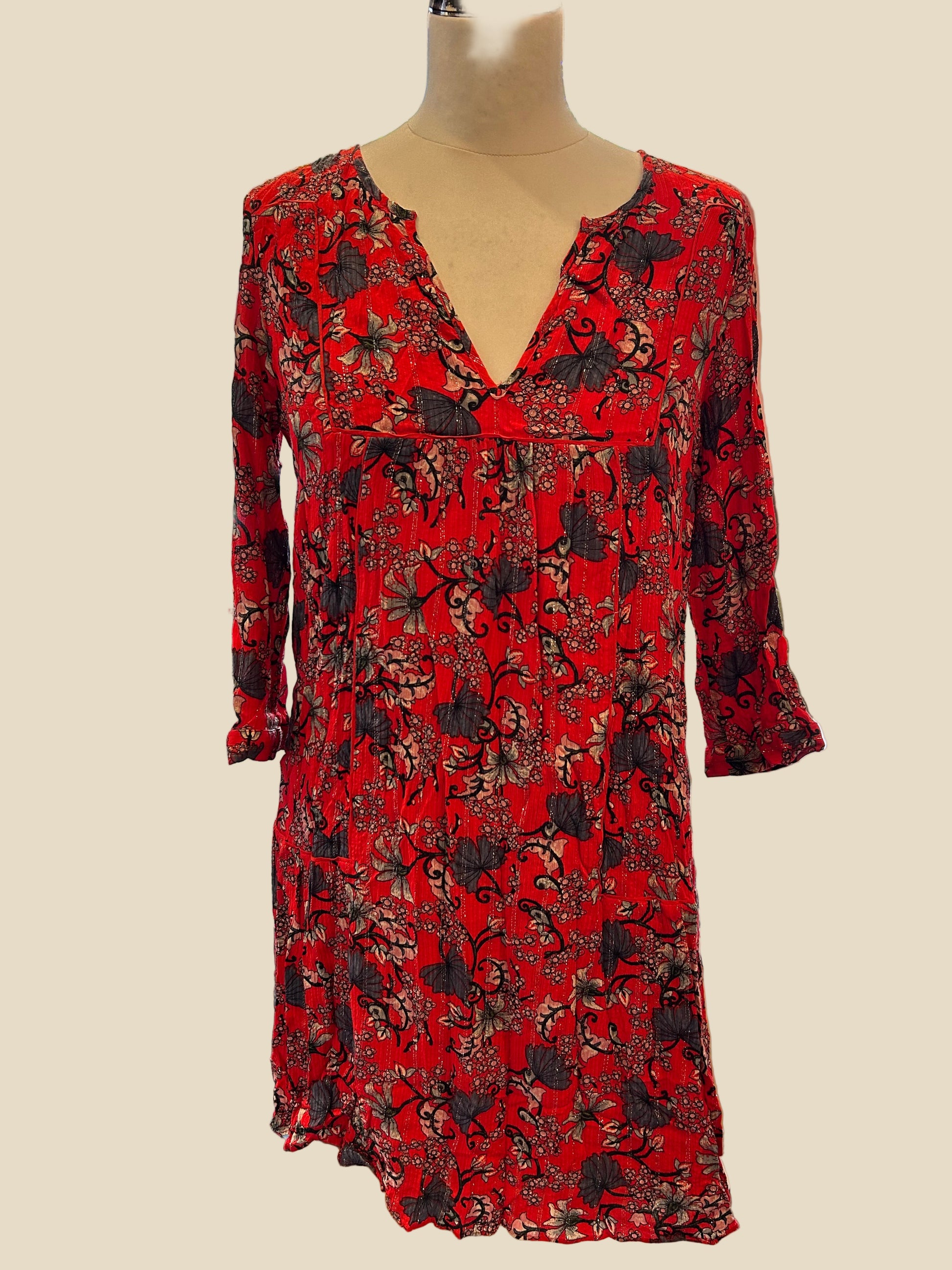 שמלת פרחונית ba&sh by ba&sh - Size 0