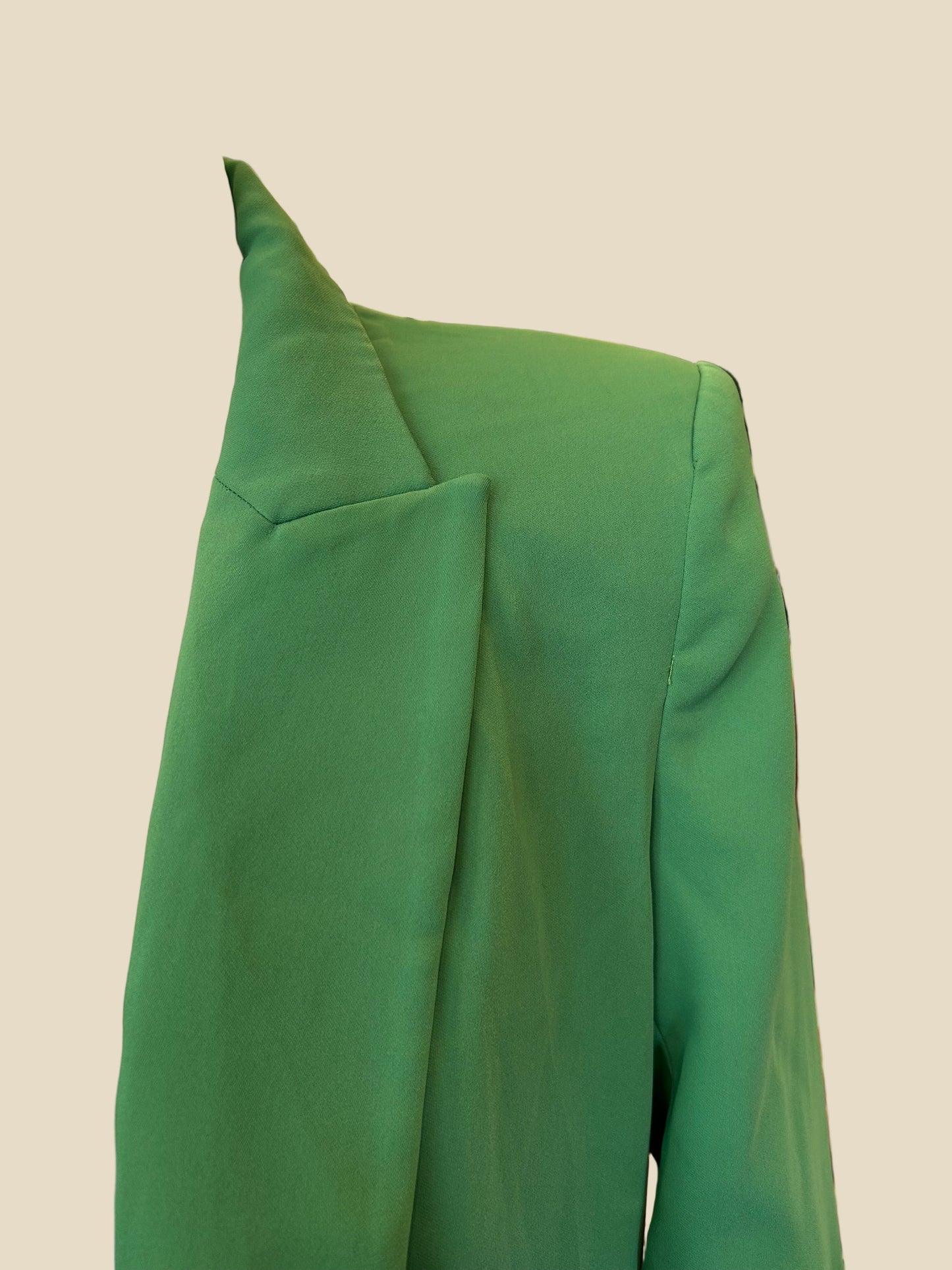 ז'קט ירוק קלאסי - Image 3 by Zara