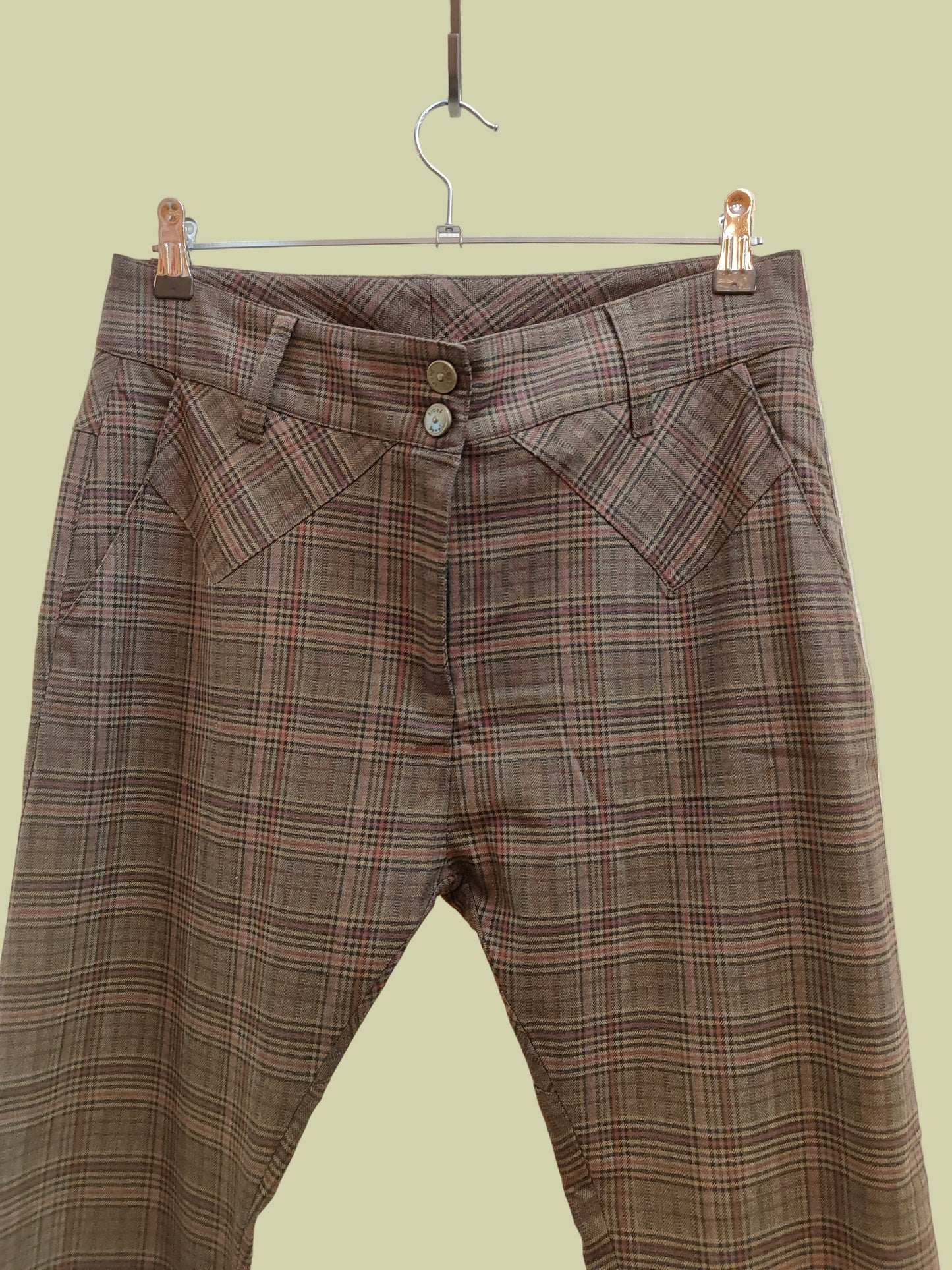 מכנסיים משובצים - Image 5 by Sigal dekel