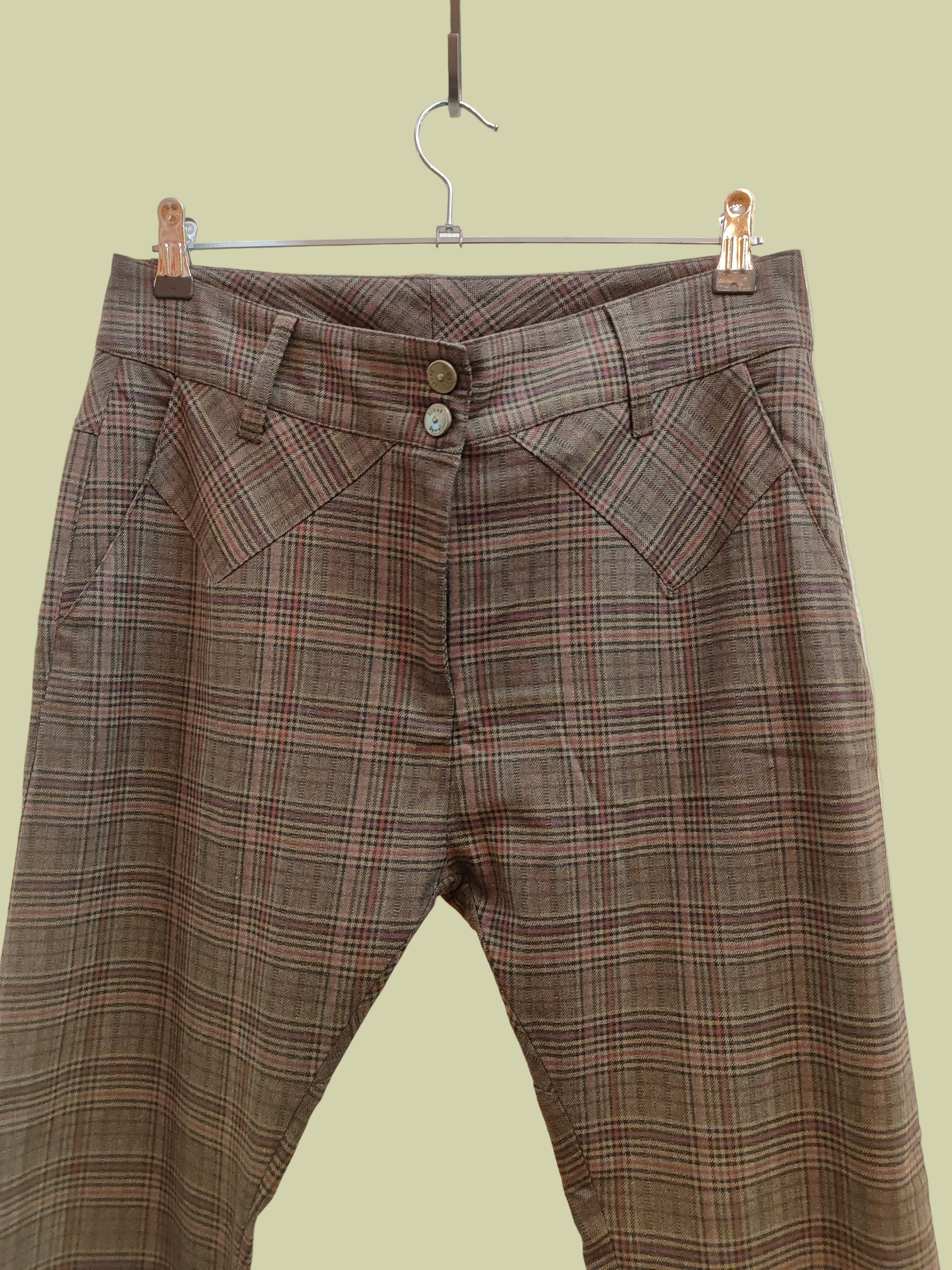 מכנסיים משובצים - Image 5 by Sigal dekel