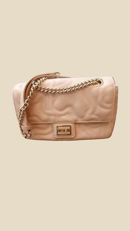 תיק קלאסי בתפירת גלים by Tous - Size One Size