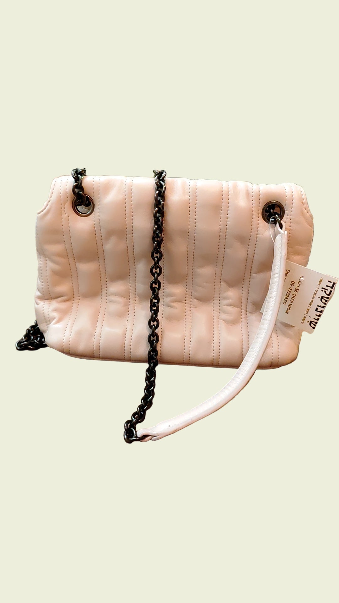 תיק ורוד מרופד - Image 2