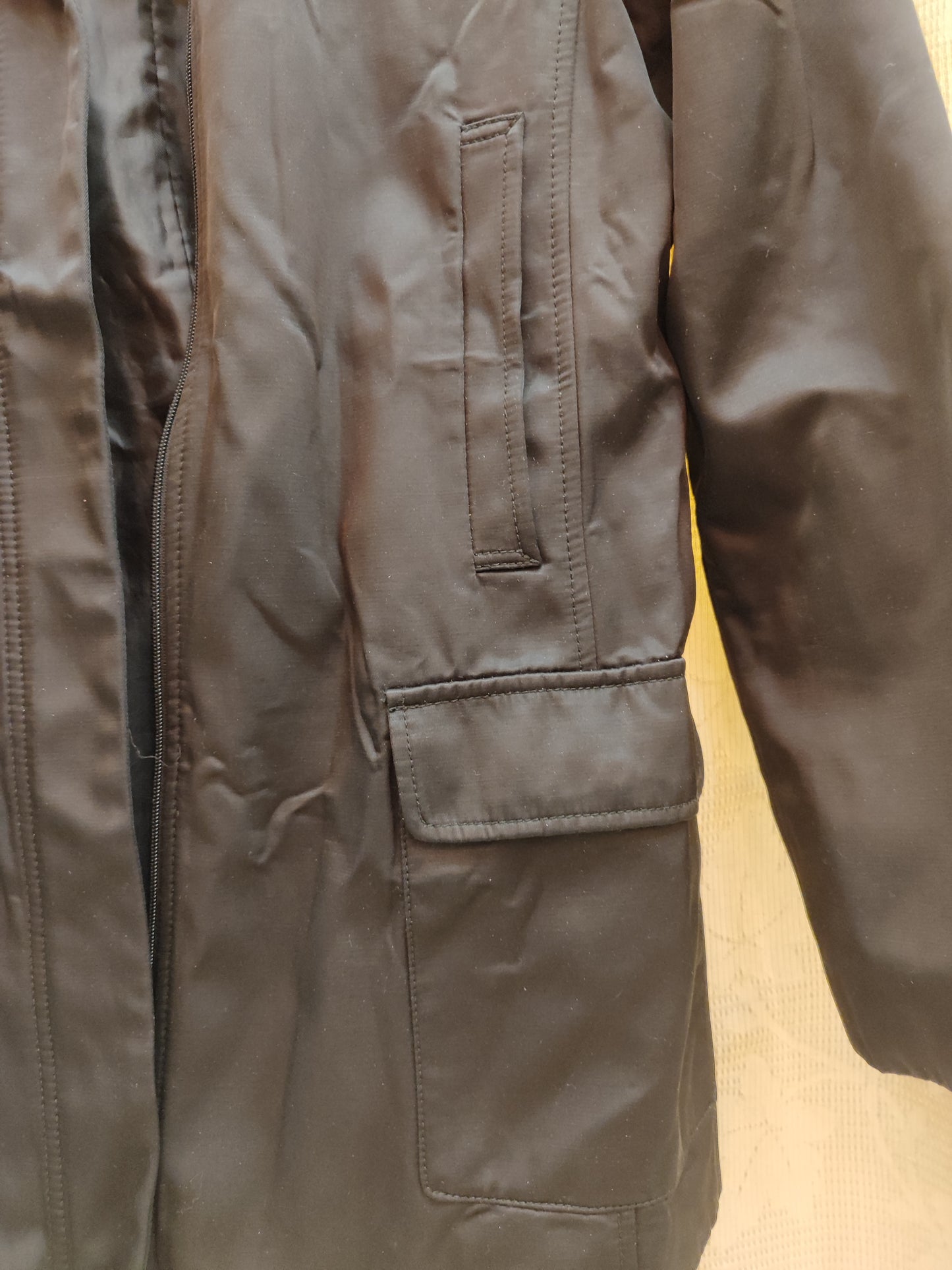 מעיל/ג'קט שחור במראה דגמחי  - Image 3 by Nine West