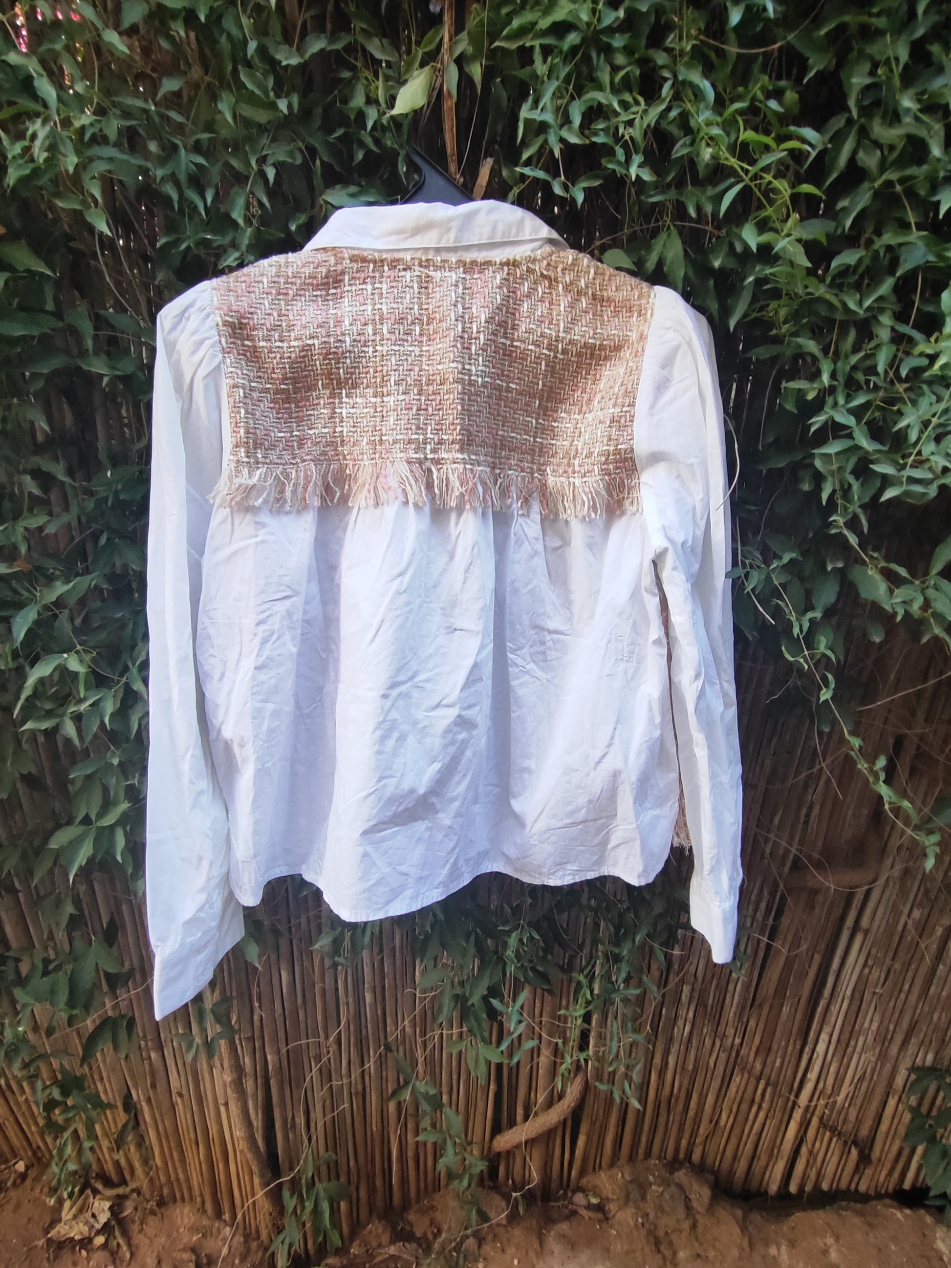 חולצת במראה ג'קט וינטג' by Zara - Size Xs-s