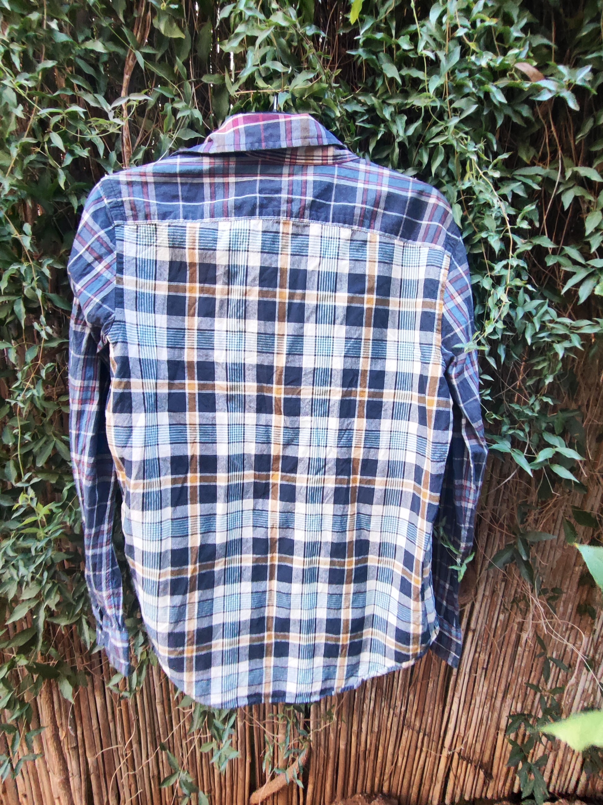 חולצת פולו משובצת בגווני כחול ובורדו - Image 2 by Polo Ralph Lauren