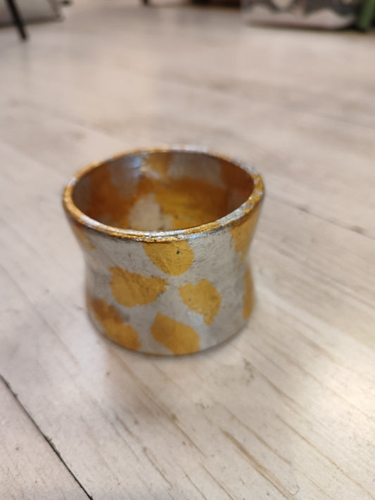 צמיד זהב-כסף מרשים - Size One Size