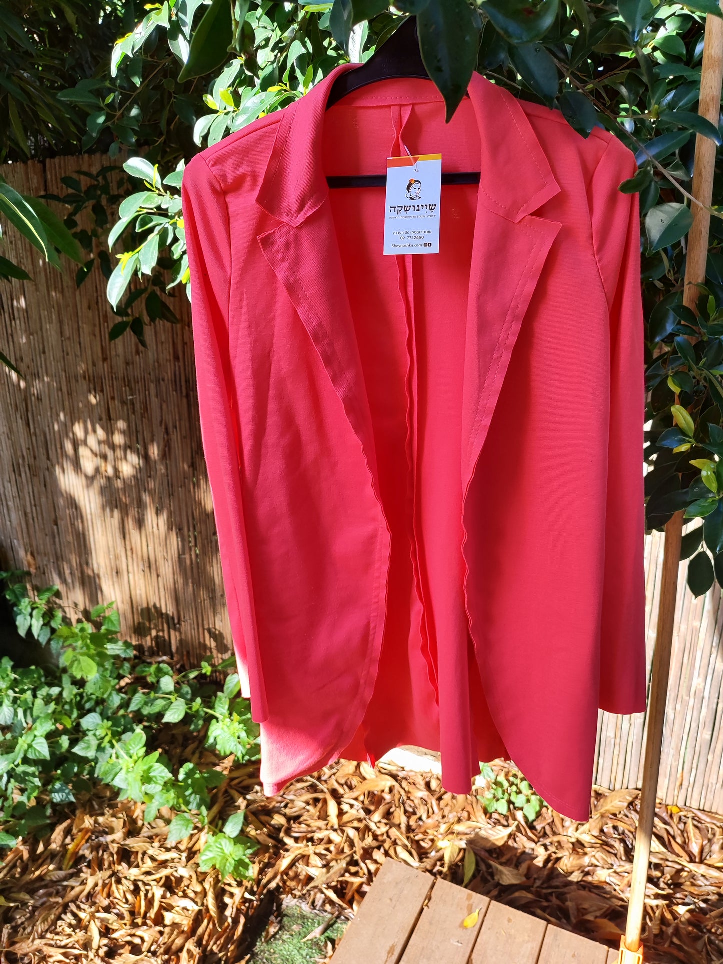 בלייזר אלגנטי ורוד מתוק - Size M