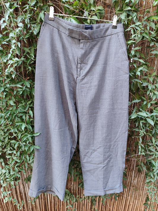 מכנסיים אלגנטים אפורים קלאסי - Image 2 by Gap