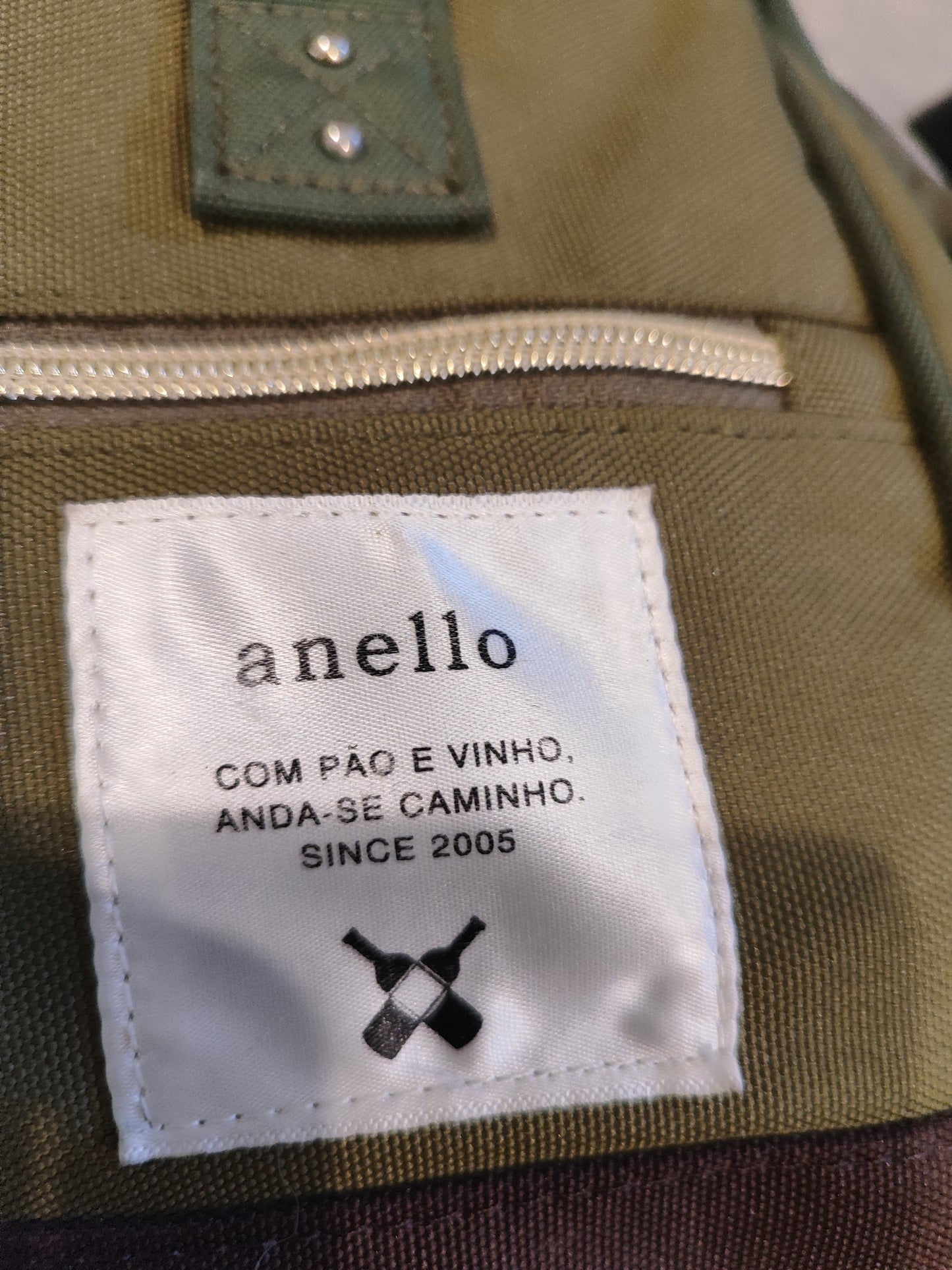 תיק צד ירוק שיקי by anello - Size One Size