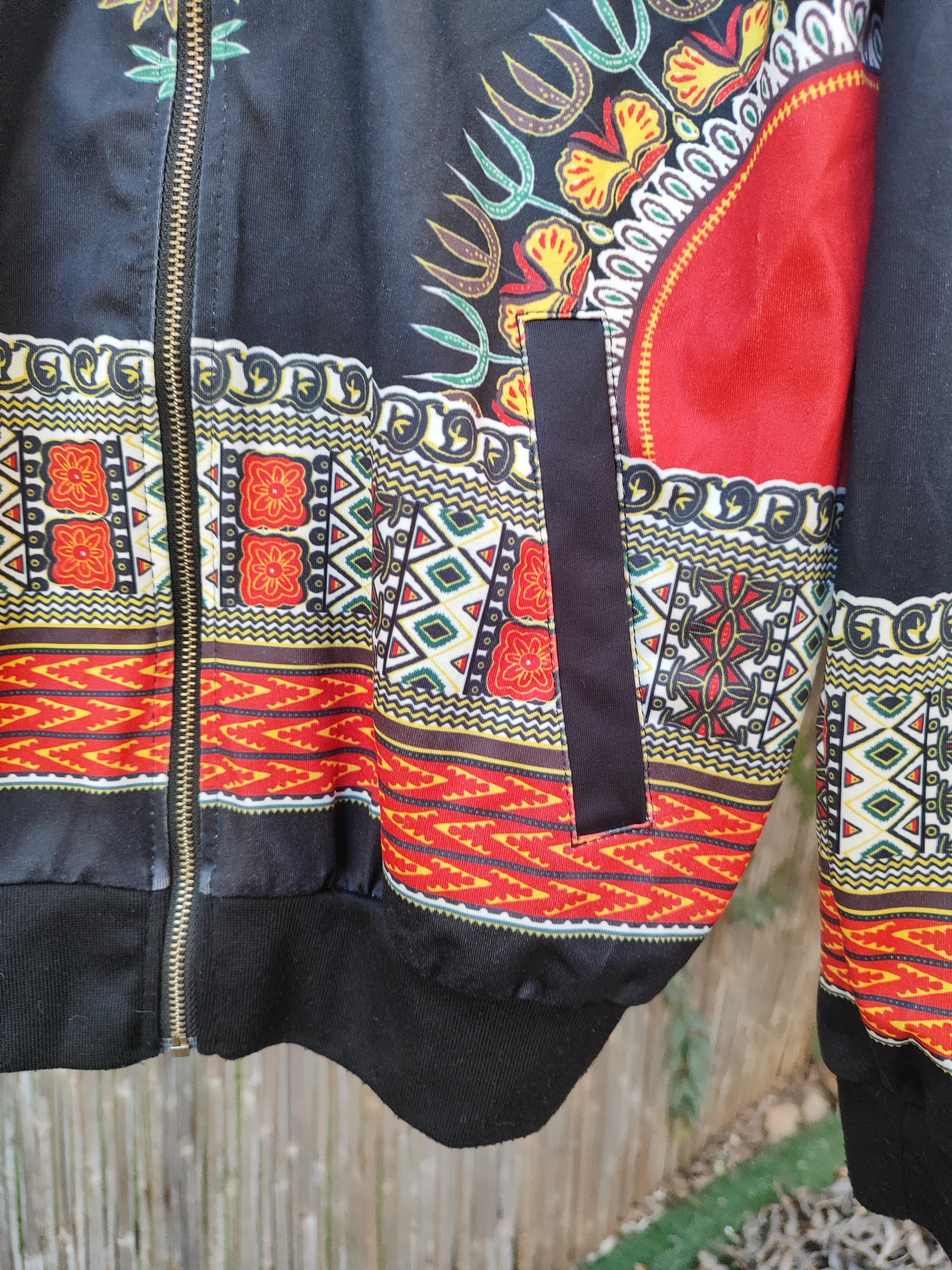 ג׳קט בוהו צבעוני ושמח  - Size M-L