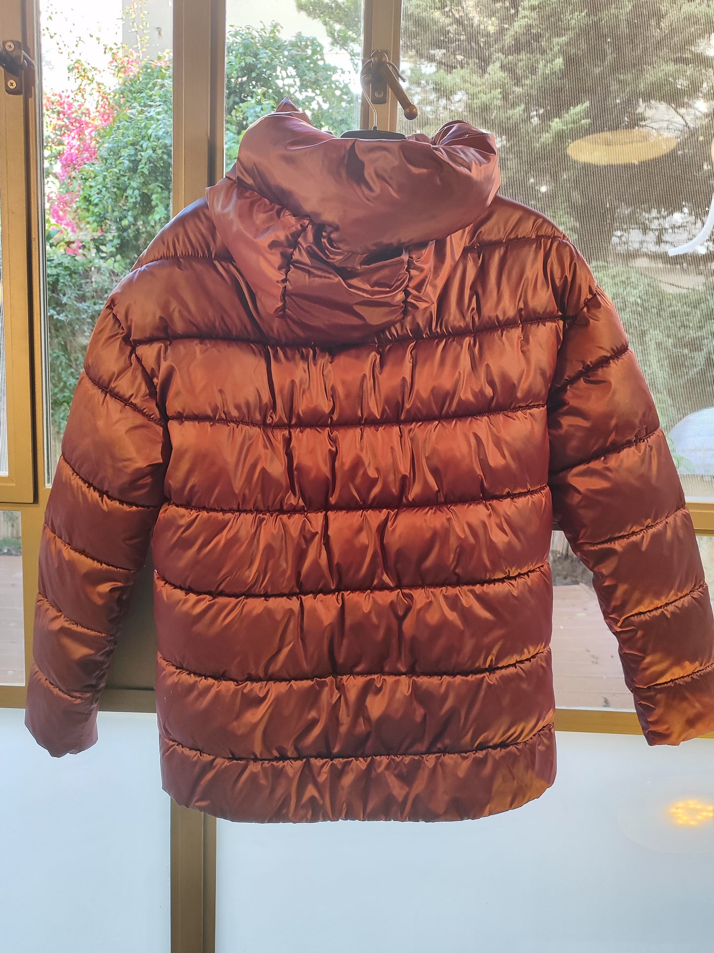 מעיל פוף דובדבן קלאסי ומחמם - Image 5 by Dimanasy