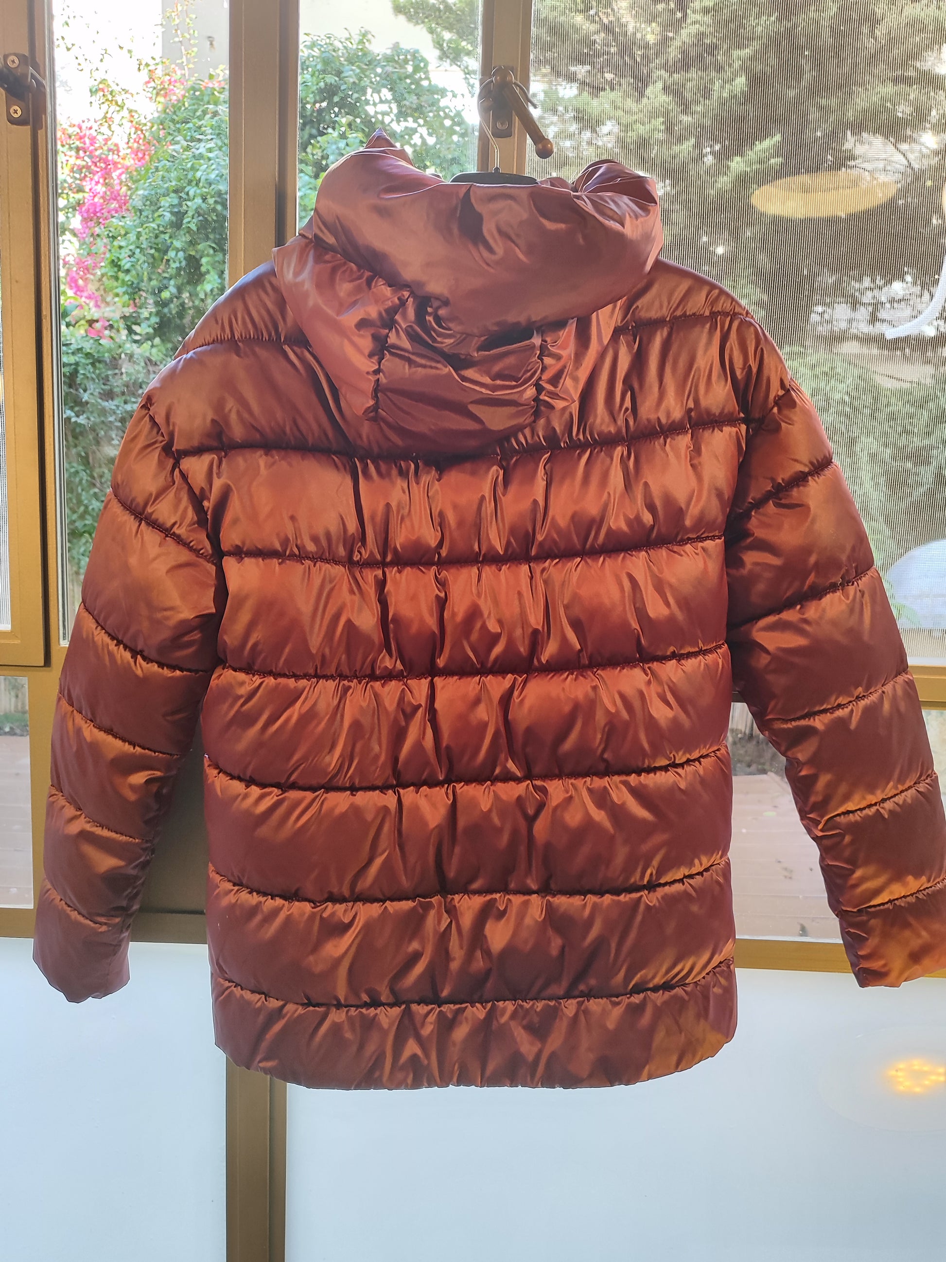 מעיל פוף דובדבן קלאסי ומחמם - Image 5 by Dimanasy