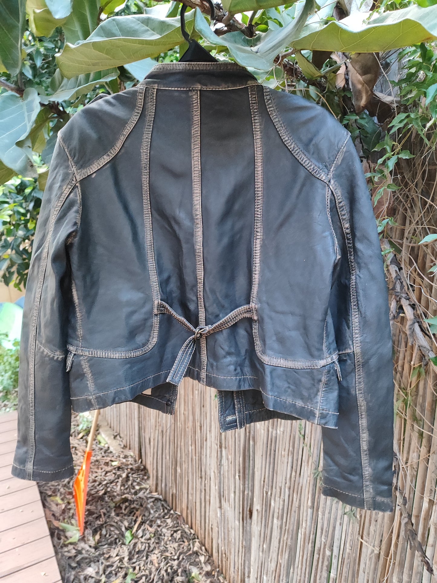 ז'קט עור וינטג' מעושן ומרהיב - Image 2 by Se7en