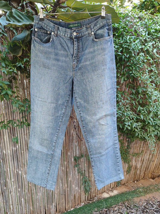 ג'ינס בגזרה ישרה קלאסי  - Image 3 by Lauren Jeans Co