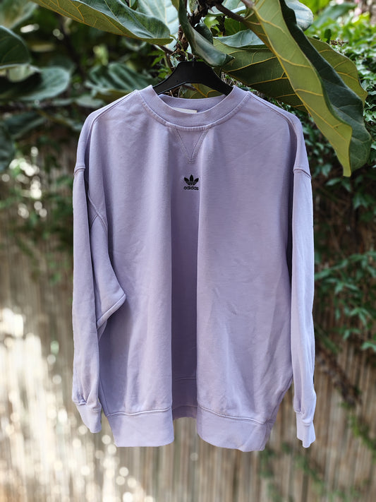 אדידס. סווטשירט סגול ספורטיבי קלאסי  - Image 4 by Adidas