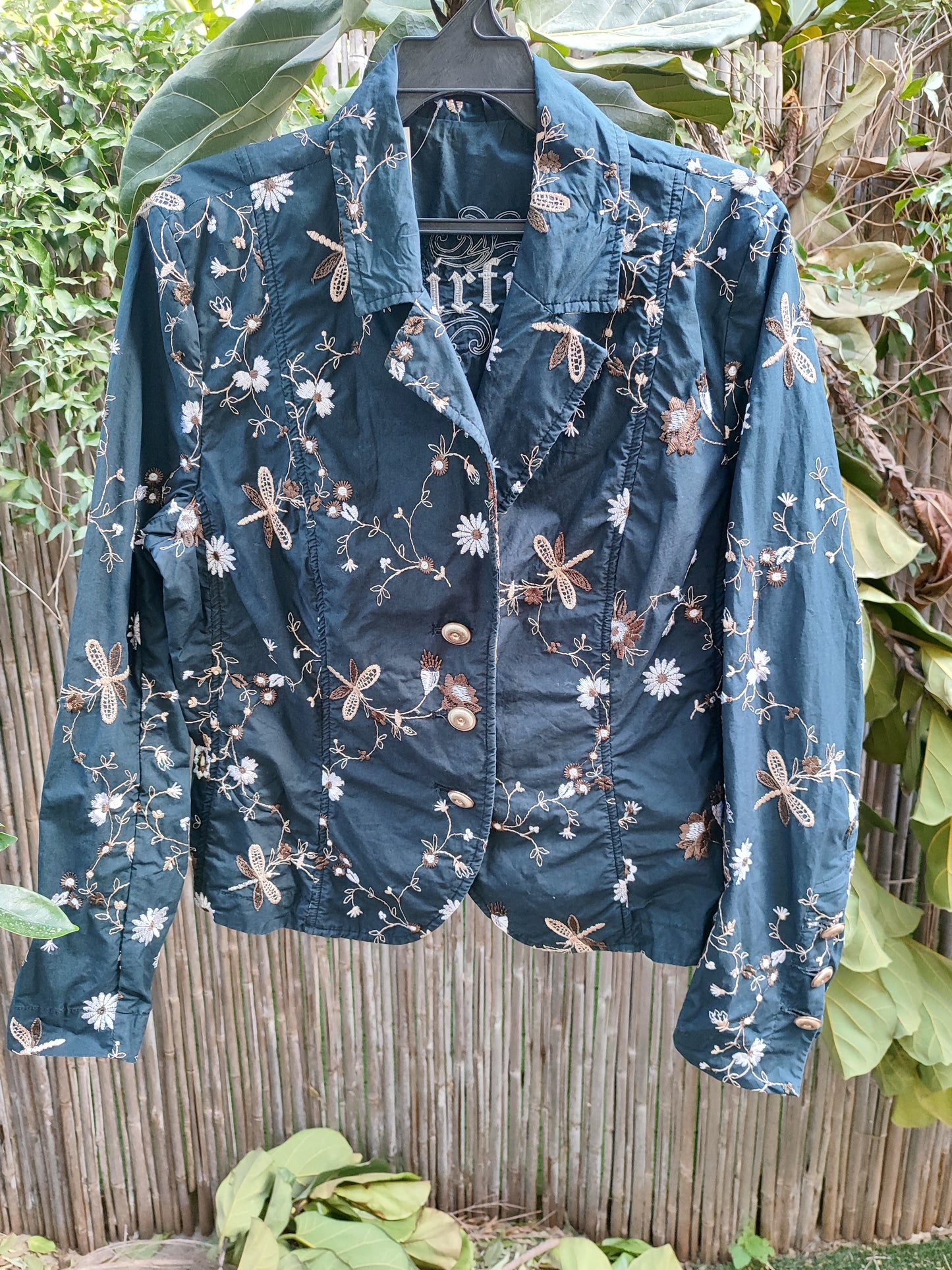 ז'קט רקום פרחוני - Image 4