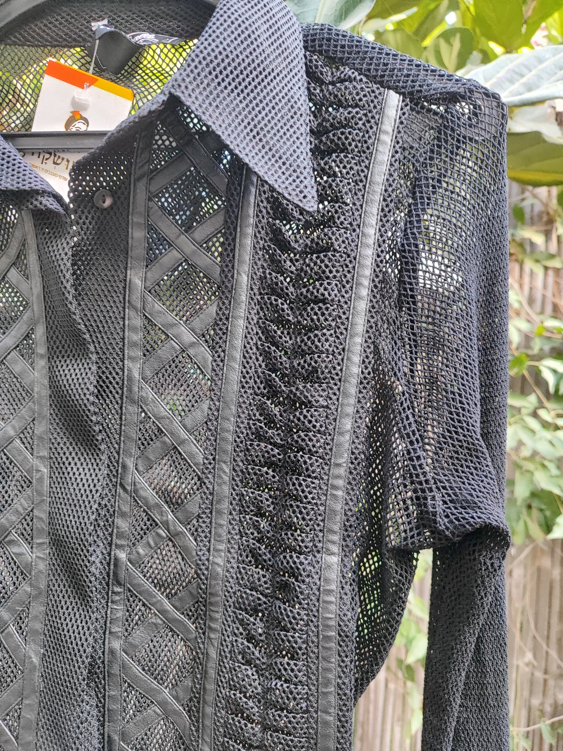 חולצה רשת שחורה - Image 5 by Escada Couture