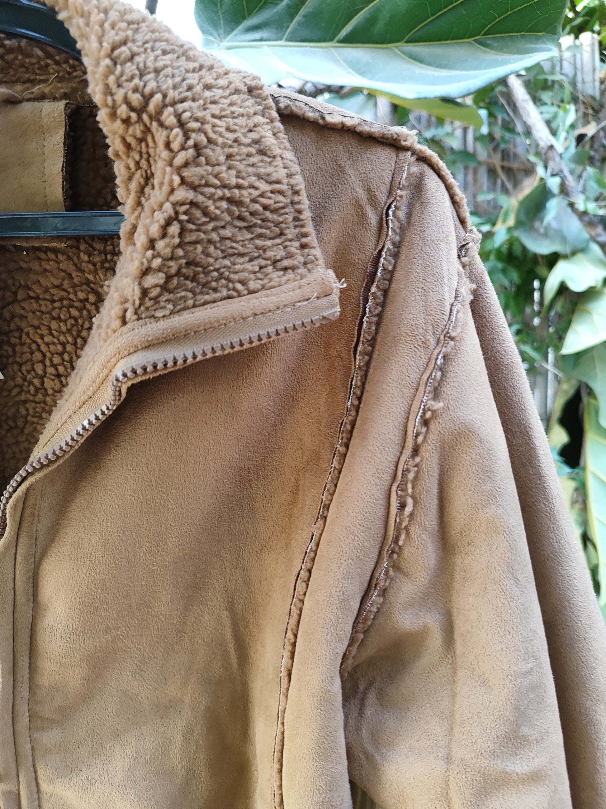 ג'קט חום פרווה פנימית - Image 3