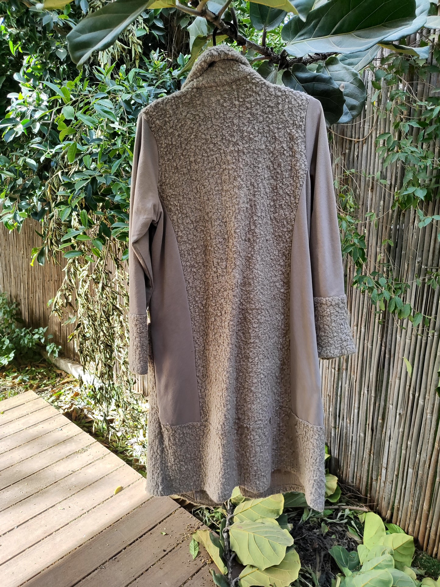 מעיל צמר אפור - Image 2