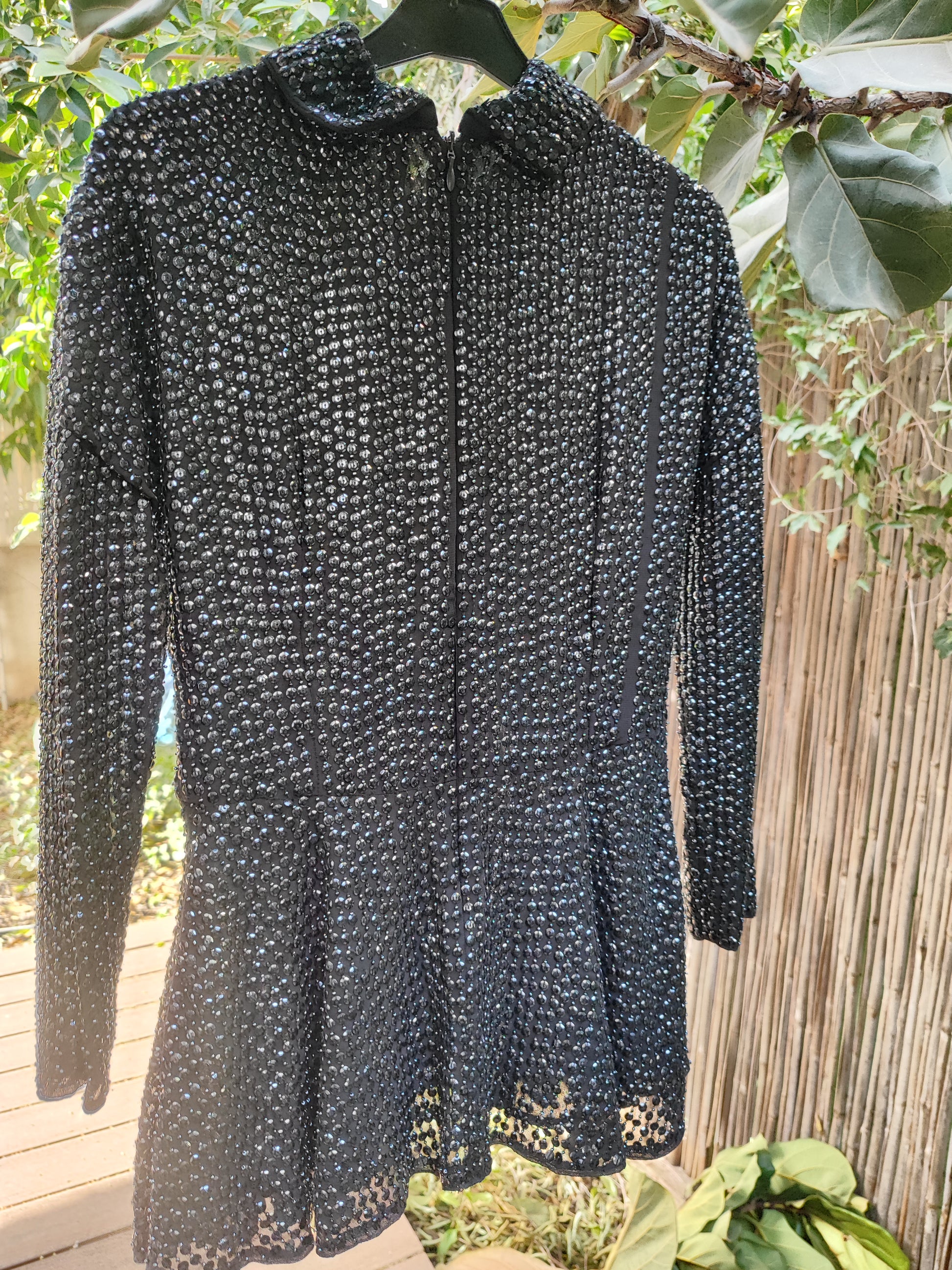 שמלה שחורה נוצצת - Image 5