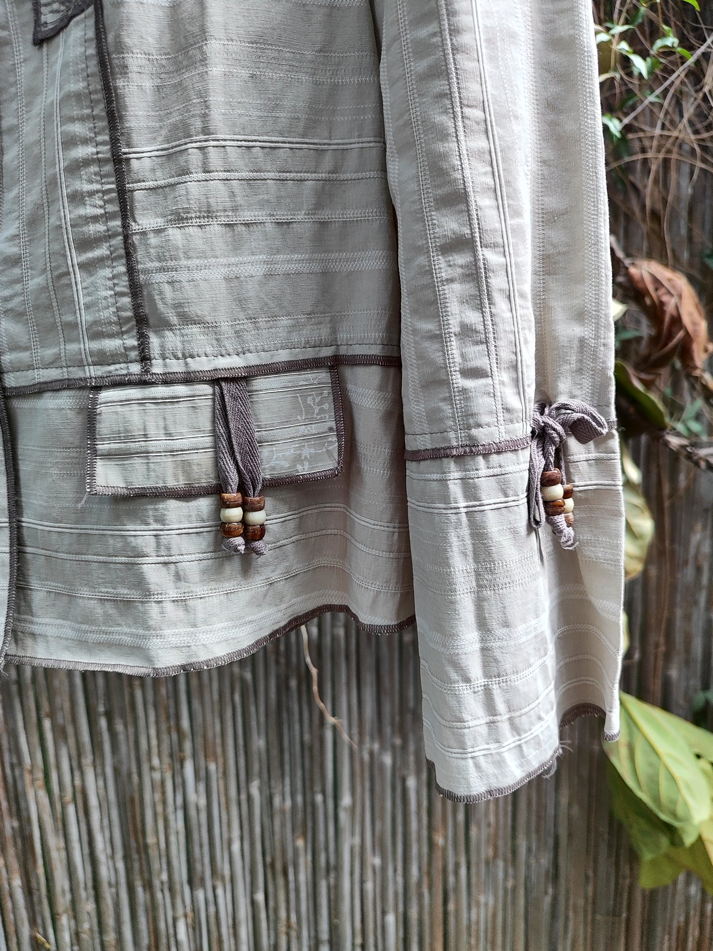 ג'קט אפרפר בסימוני אוברלוק ייחודי - Image 3 by Paris Paris