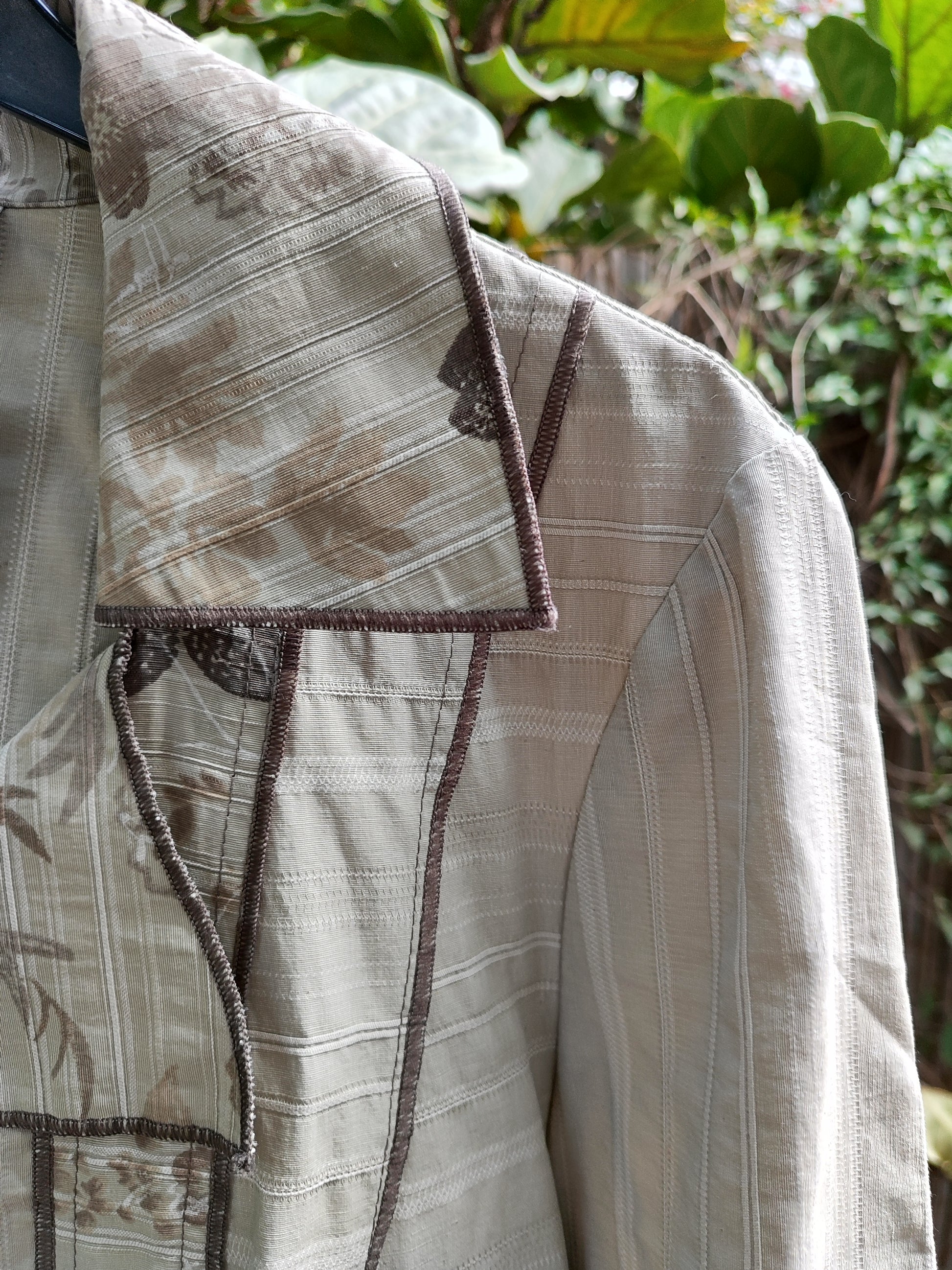 ג'קט אפרפר בסימוני אוברלוק ייחודי by Paris Paris - Size M