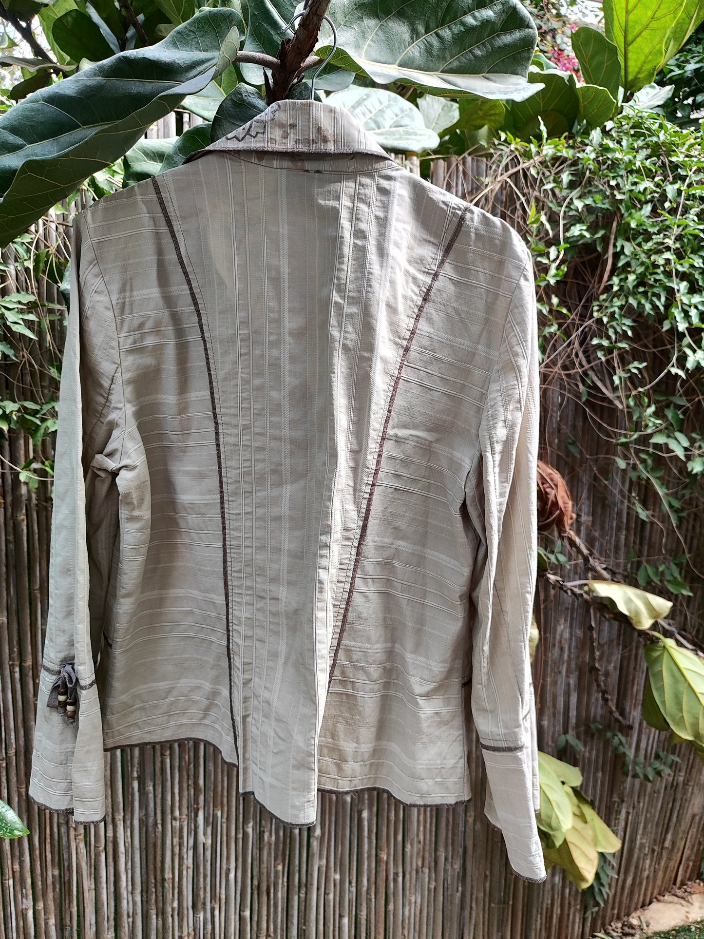 ג'קט אפרפר בסימוני אוברלוק ייחודי - Image 5 by Paris Paris