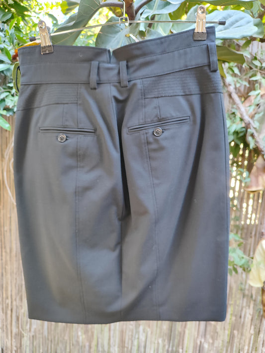 חצאית מיני שחורה עם כיסים פנסים וחגורה דקורטיבית. Diesel.  - Image 3 by Diesel