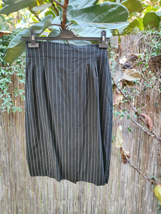 חצאית פסים. קלאסית רוכסן מאחור Escada - Image 4 by Escada