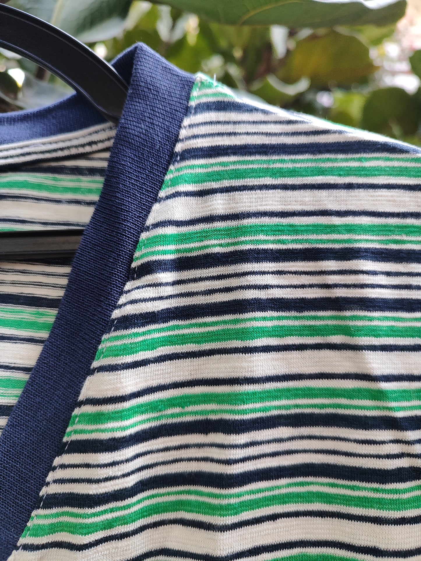 חולצת פסים ירוקה. חדשה. Galler - Image 3 by Galler