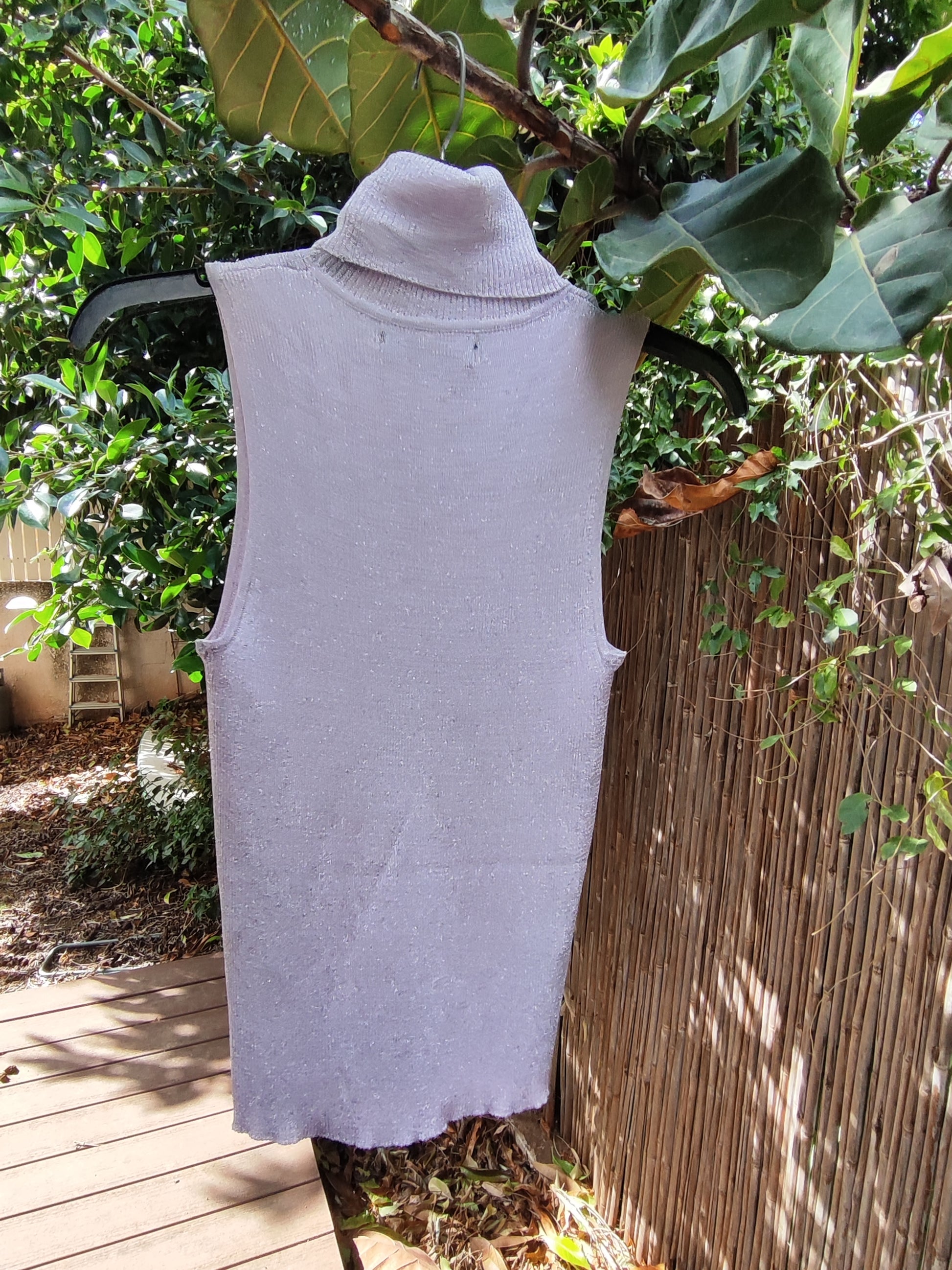 גופיית גולף סרוגה עדין סגלגלה מנצנצת  by מנגו - Size S-M