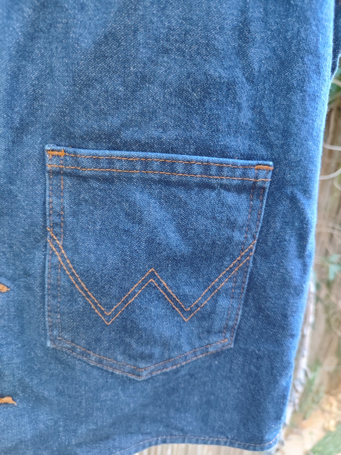 'חולצה וסט ג'ינס וינטג  WRANGLER