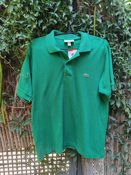 חולצה קצרה בירוק חזק LACOSTE